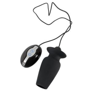 Lust Tunnel Plug with vibrating stopper