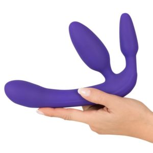 Vibrating Strapless Strap-On 3