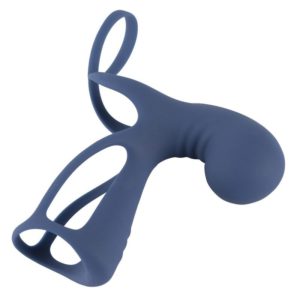 Vibrating Cock Sleeve with Ball Ring