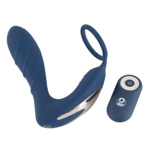 Vibrating Prostate Plug with cockring