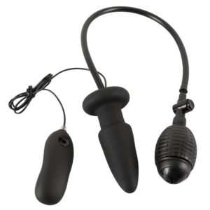 Inflatable Vibrating Butt Plug