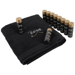 10 x Just Glide 100 ml + Handtuch