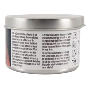 S/M-Kerze Tiegel 100 ml