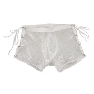 Shorts aus Luftpolsterfolie