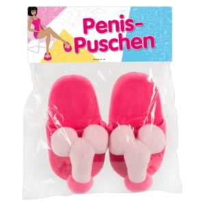 Plüsch-Hausschuhe Penis