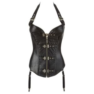 Leder-Corsage