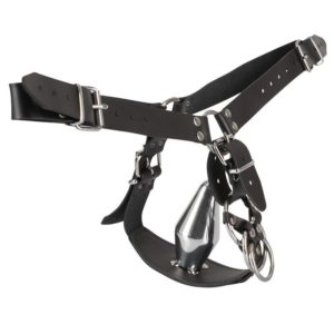 Leder Herren String Plug
