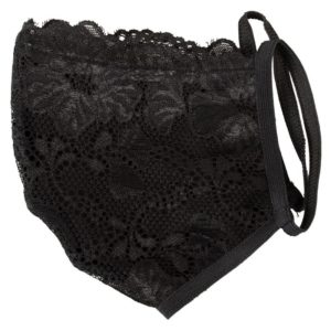 Maske mit Spitze