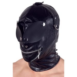 Lederimitat Maske
