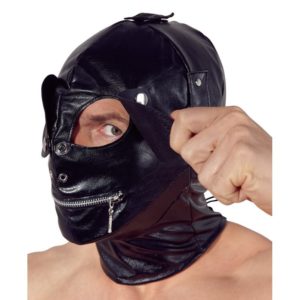 Lederimitat Maske